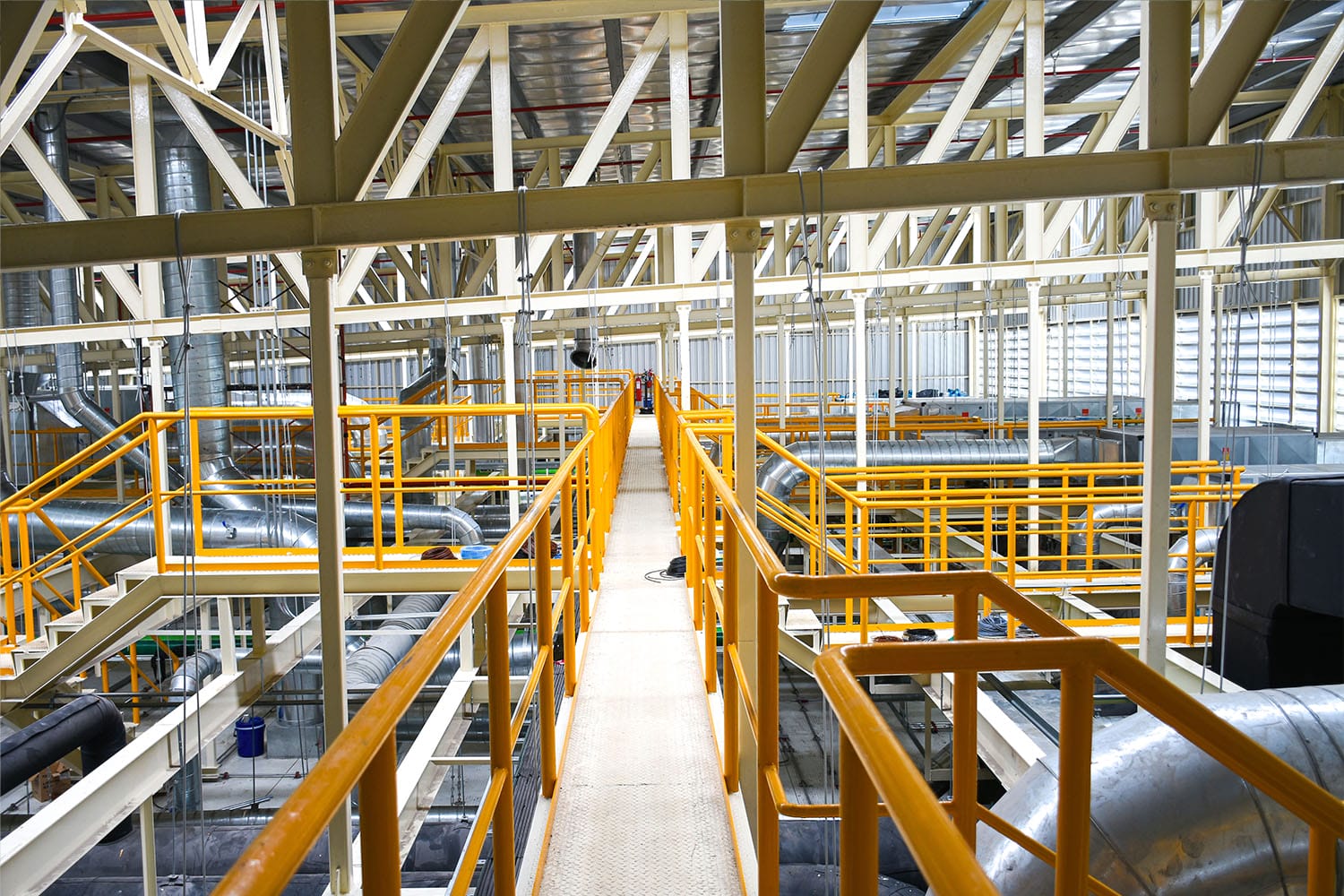 structural steel catwalk system