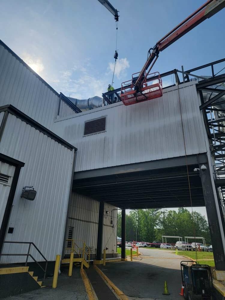 Industrial Construction - structural steel